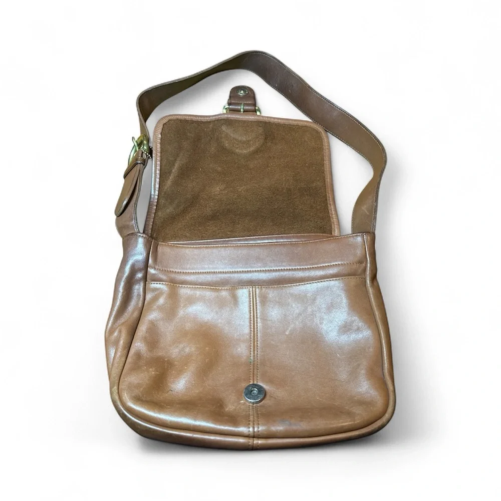 Coach‎ Tan Leather Shoulder Bag